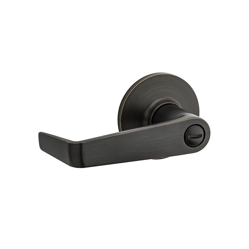 Kwikset 408CNL Carson Privacy Door Lever Set Venetian Bronze (11P)