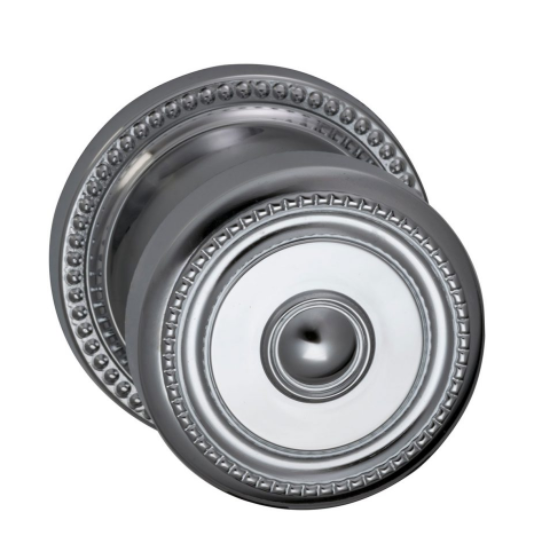 Omnia 430 Knob Latchset Polished Chrome (US26)