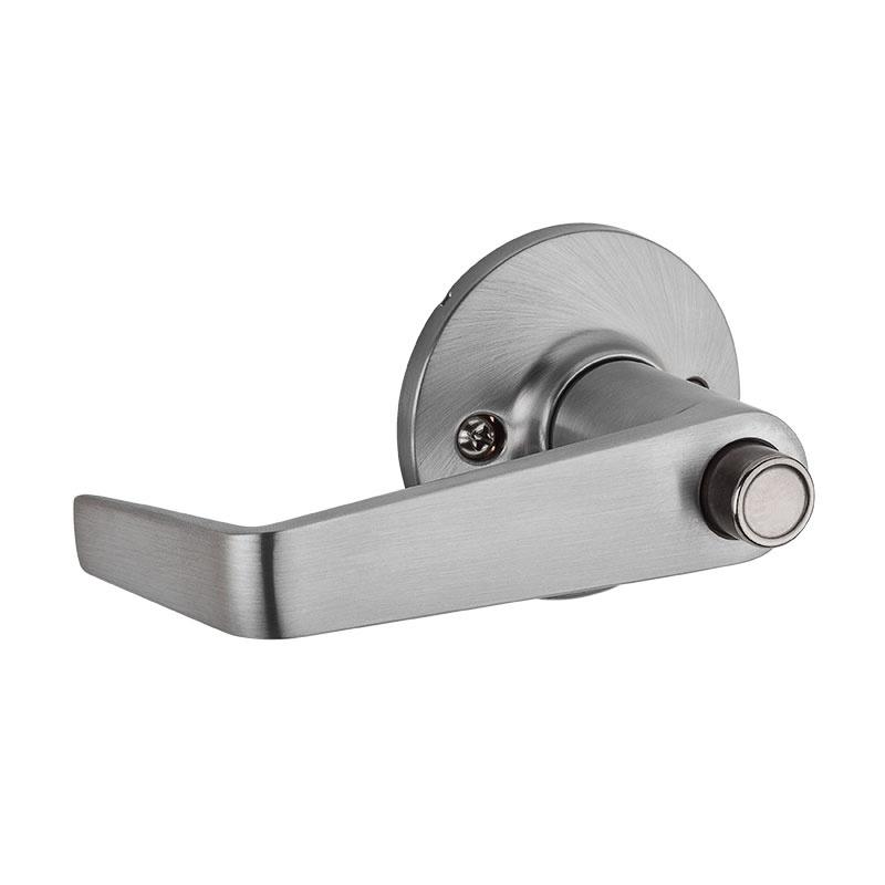 Kwikset 438CNL Carson Entry Door Lever Set Satin Chrome (US26D)