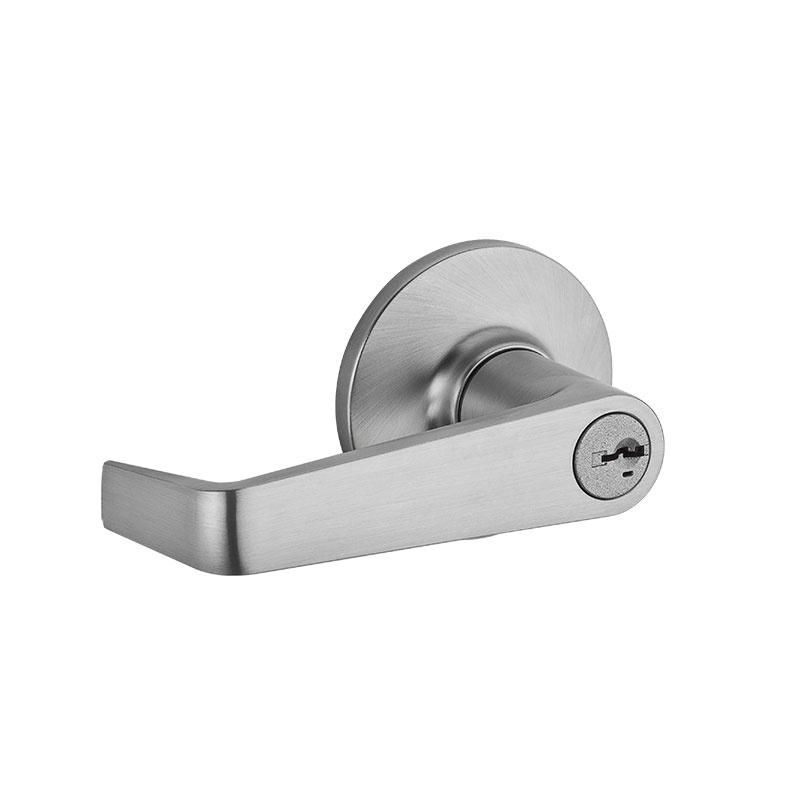 Kwikset 438CNL Carson Entry Door Lever Set Satin Nickel (15)