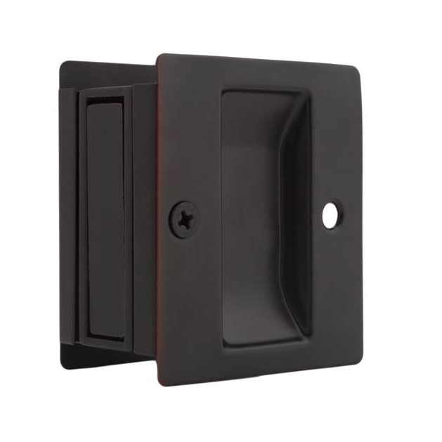 Weslock 527 Passage Pocket Door Pull Oil Rubbed Bronze (10B)