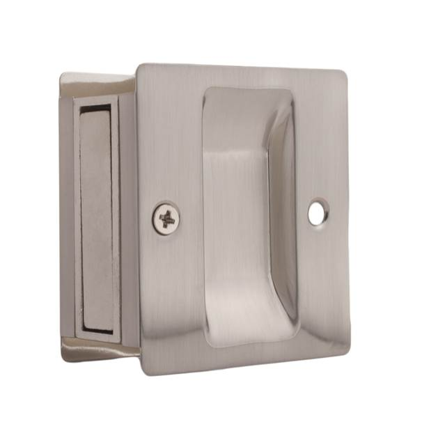 Weslock 527 Passage Pocket Door Pull Satin Nickel