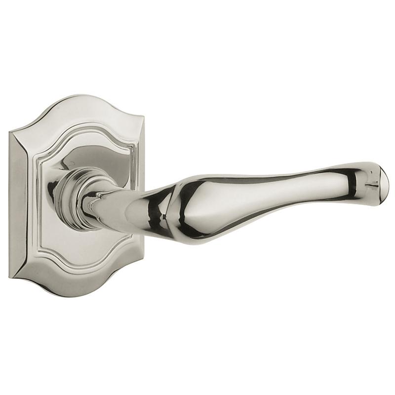 Baldwin Estate 5447V Bethpage Lever Set shown in Lifetime Polished Nickel (055)