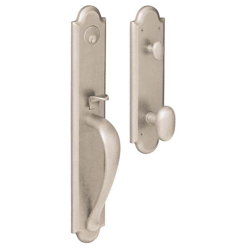 Baldwin Estate 6402 Boulder Handleset Satin Nickel (150)