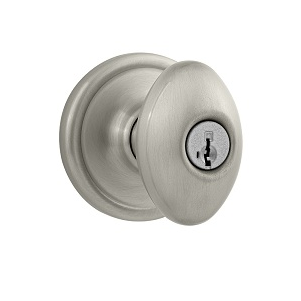 Kwikset 740L-SMT Keyed Entry 15 Satin Nickel