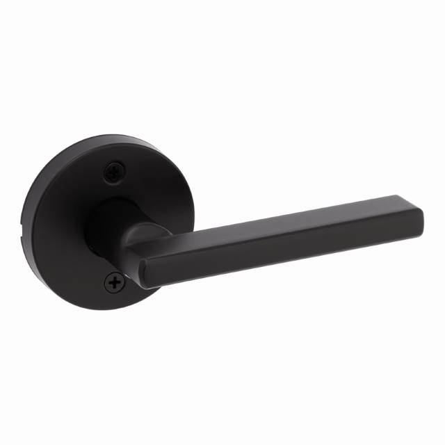 Kwikset Signature Series 788HFL-RDT Halifax Single Dummy Door Lever Iron Black (514)