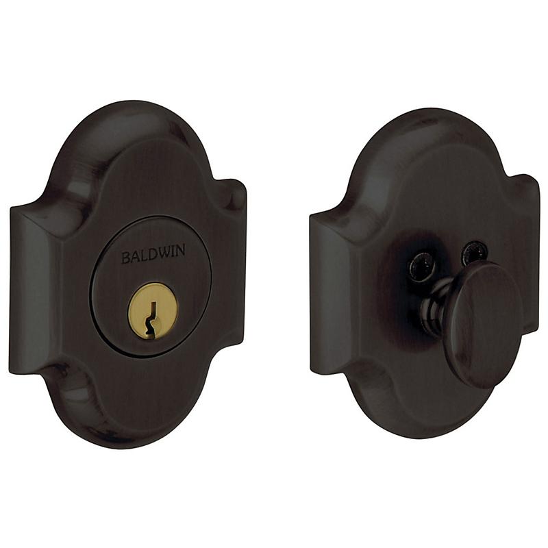 Baldwin 8252 Single Cylinder 102 Oil Rubbed Bronze