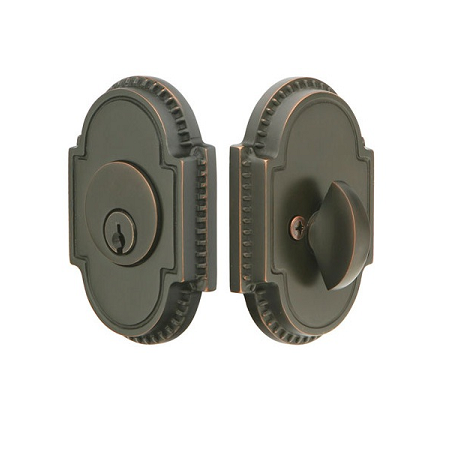 Emtek 8459 Knoxville Single Cylinder Deadbolt Oil Rubbed Bronze (US10B)