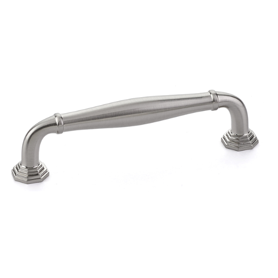 Emtek 86471 Transitional Heritage Blythe Cabinet Pull Satin Nickel