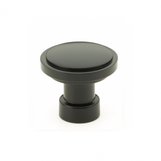 Emtek 86697 Industrial Modern Haydon Cabinet Knob Flat Black (US19)