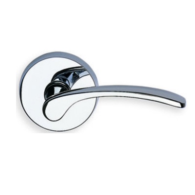 Omnia 890 Lever Latchset Polished Chrome (US26)