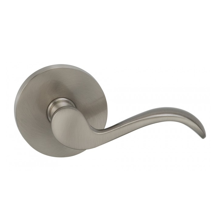 Omnia 895MD-15 Wave Door Lever Set with Modern Rose