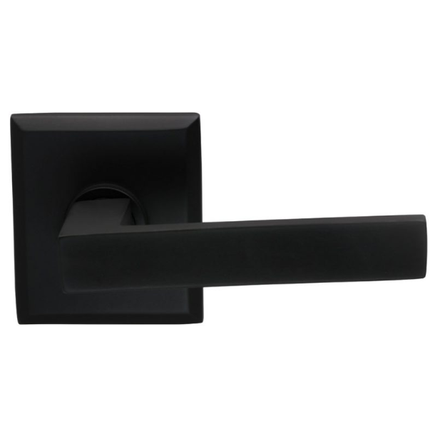 Omnia 930RT Square Door Lever Set with Rectangular Rose Oil Rubbed Bronze (US10B)