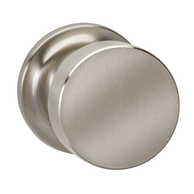 Omnia 935TD Modern Door Knob Set with Traditional Rose