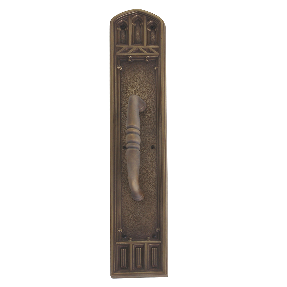 Brass Accents Renaissance Oxford Pull Plate 