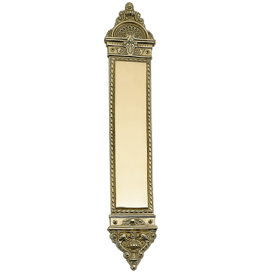 Brass Accents European Push Plate 3" x 16-1/4"