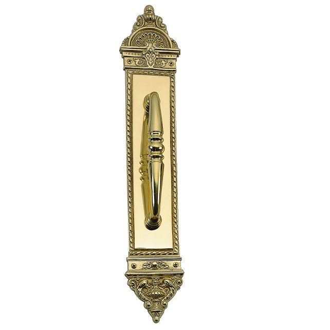 Brass Accents European Pull Plate