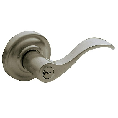 Baldwin 5255.ENT Wave Keyed Entry 151 Antique Nickel