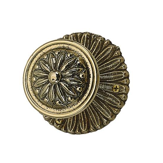 Brass Accents Helios Rosette with choice of knob or lever