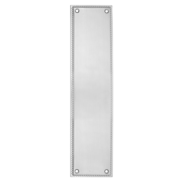 Emtek Brass Knoxville Push Plate Satin Nickel 86081