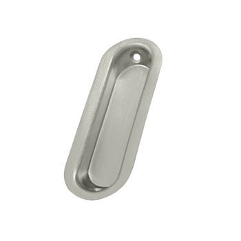 Deltana FP223-15 Oblong Flush Pull Satin Nickel