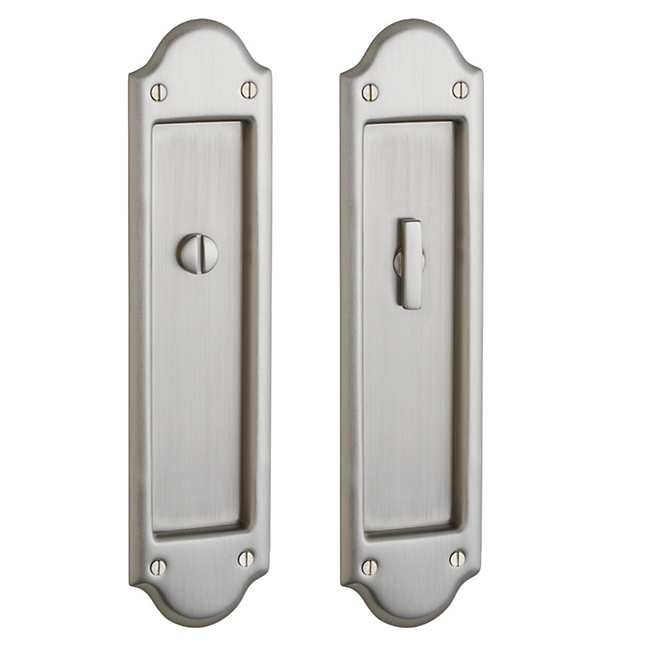 Baldwin Estate PD016.150.PRIV Boulder Privacy Sliding Pocket Door Set with Pull