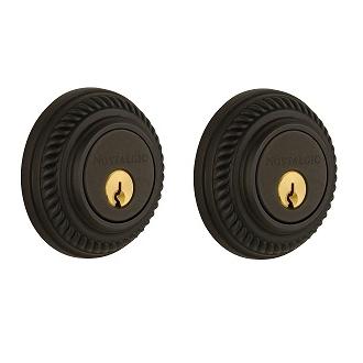 Nostalgic Warehouse ROPDBL Rope Double Cylinder Deadbolt