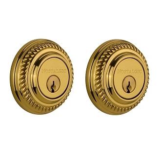 Nostalgic Warehouse ROPDBL Rope Double Cylinder Deadbolt