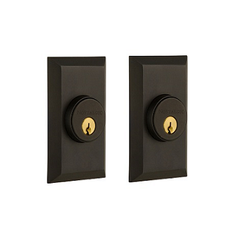 Nostalgic Warehouse STUDBL Studio Double Cylinder Deadbolt