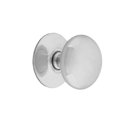 Nostalgic Warehouse CKBCLS Brass Cabinet Knob Bright Chrome (BC)