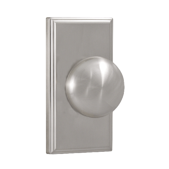 Weslock 1710I Privacy with Square Rose Satin Nickel 