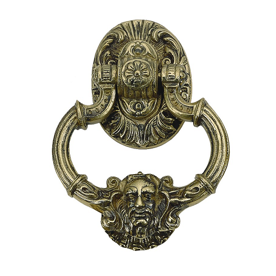 Brass Accents Neptune Knocker