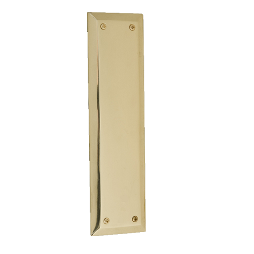 Brass Accents Quaker Push Plate