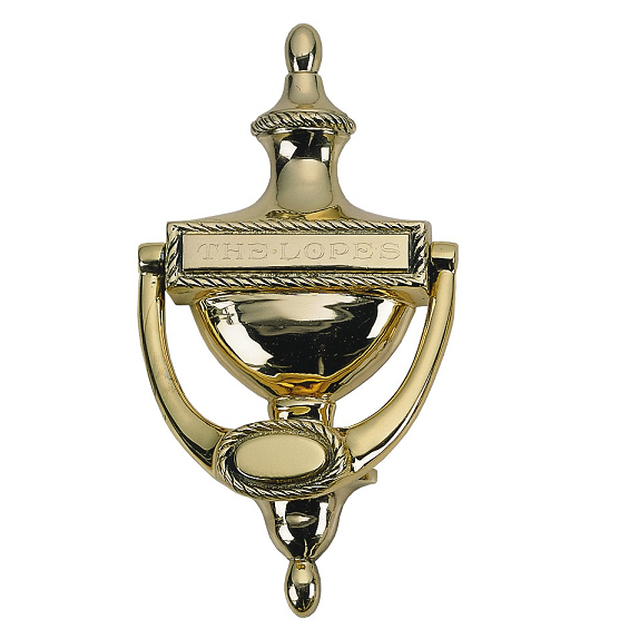 Brass Accents Rope Knocker A06-K0170 Polished Brass (605)